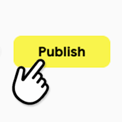 Publish step example